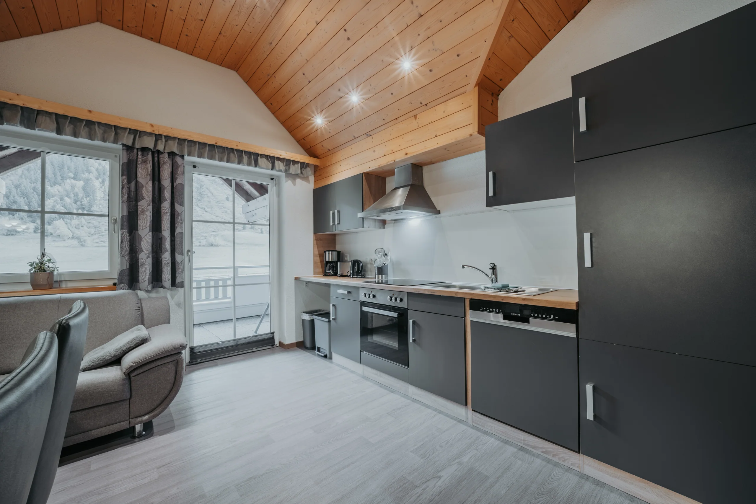 Wohnküche in Wohnung 3